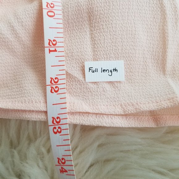 NEW Chealsea28 | Peachy pink wrap blouse Small - Picture 9 of 15
